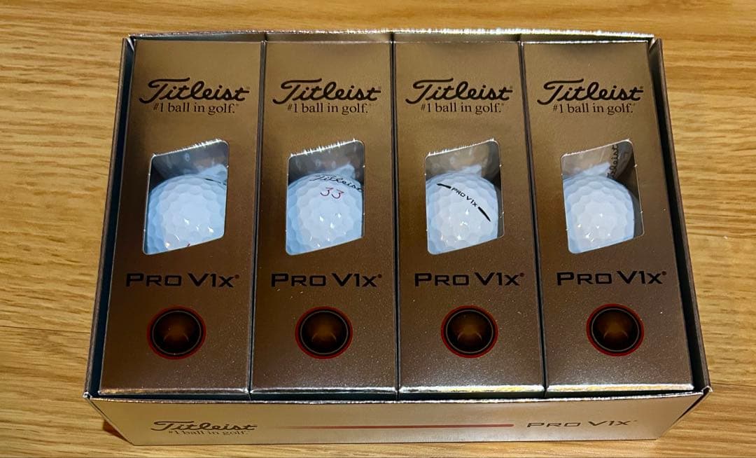 【新品未使用】Titelist タイトリストPROV1X ゴルフボール　白