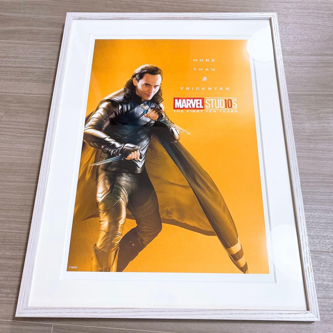 MARVEL展 マーベルスタジオ10周年 ジークレー 版画 受注生産 ロキ