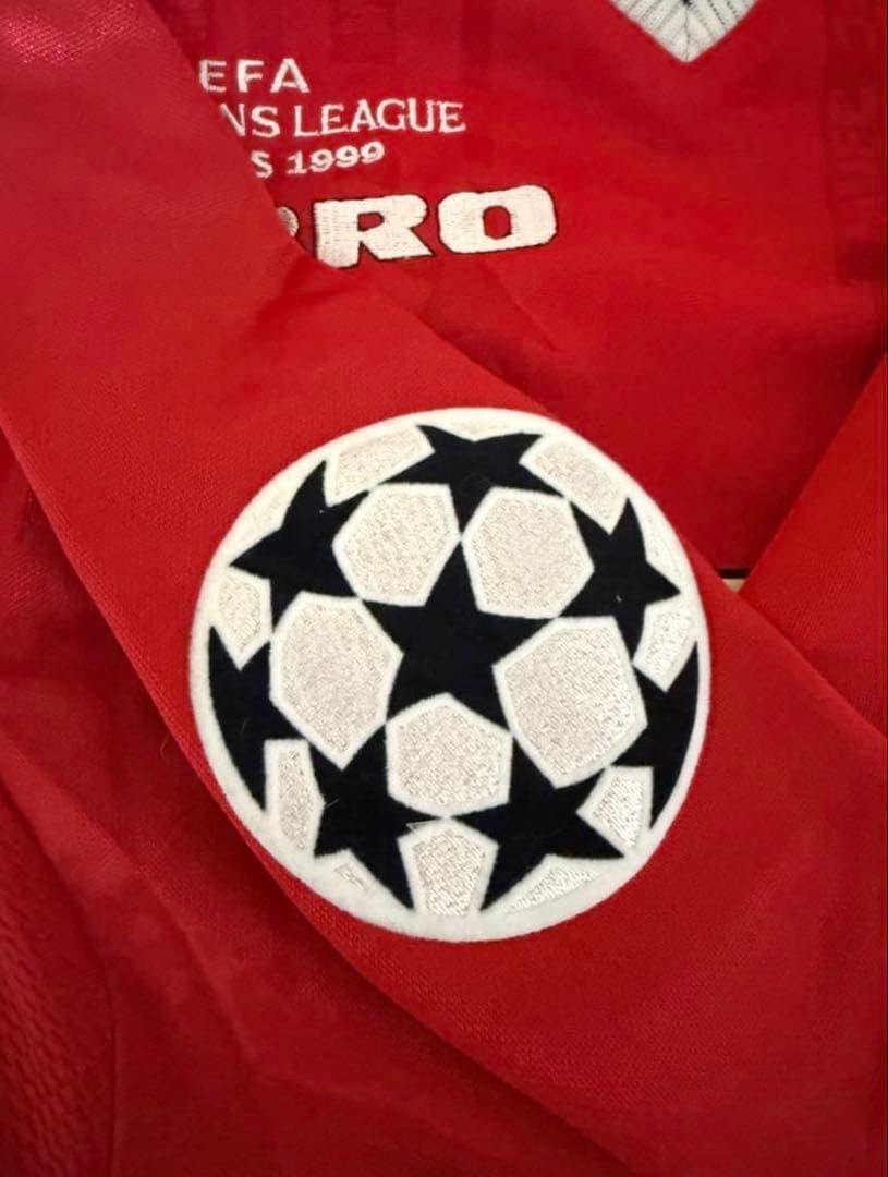 正規品マンチェスターユナイテッド1998/99 UCL