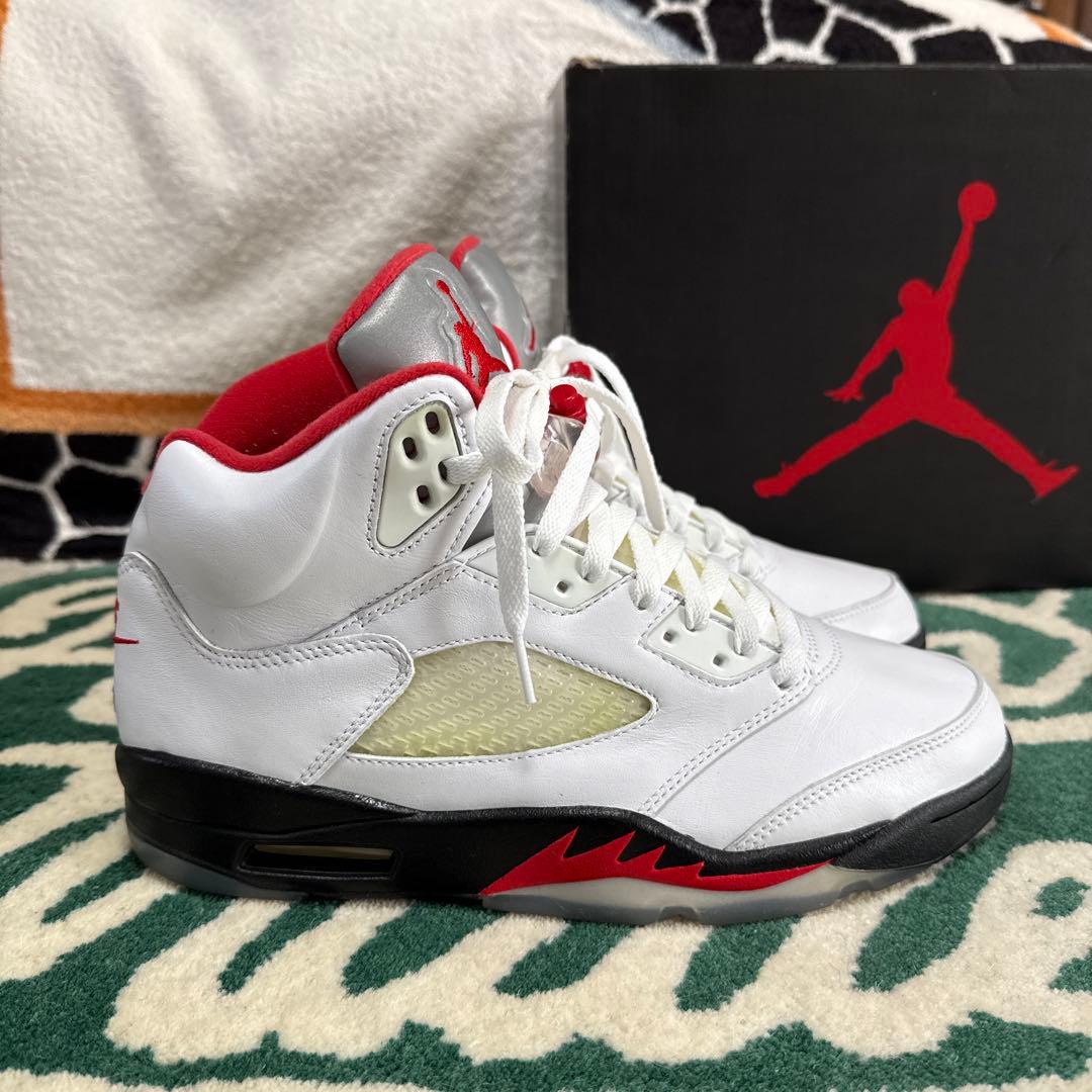AirJordan5 Retro ファイヤーレッド　流川楓モデル　US8.5