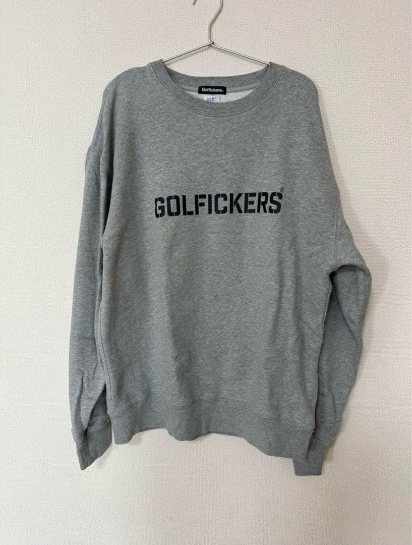 GOLFICKERS グレー スウェットシャツ golfickers