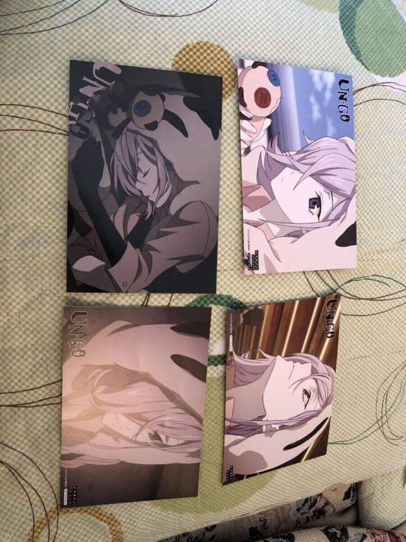 UN-GO Blu-ray DVD 購入特典両面イラストカード フルコンプ