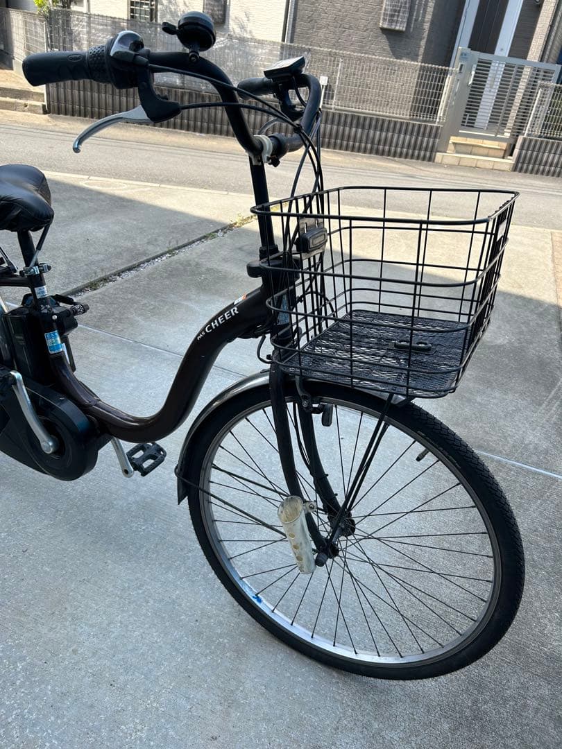 電動アシスト自転車 ブラウン シティタイプ　26型