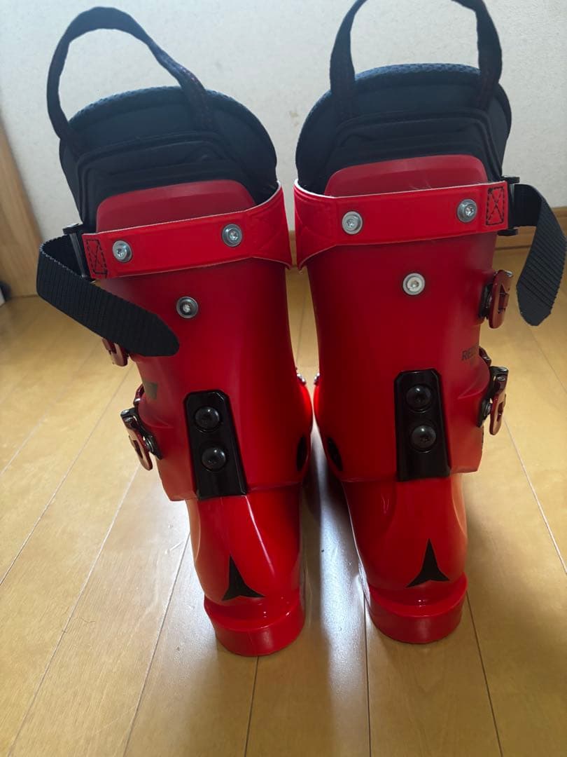 ATOMIC スキー用ブーツ 男性用 レッド