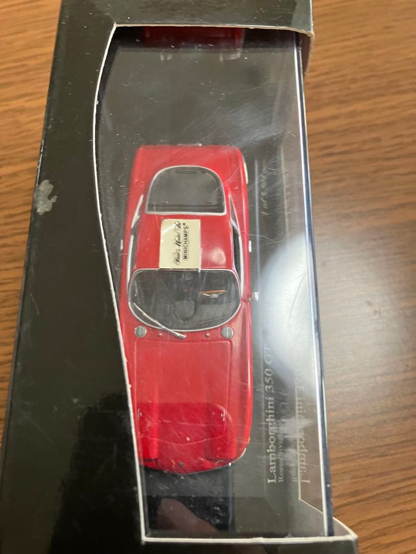 【限定品】MINICHAMPS Lamborghini 350 GT red