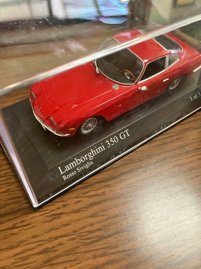 【限定品】MINICHAMPS Lamborghini 350 GT red