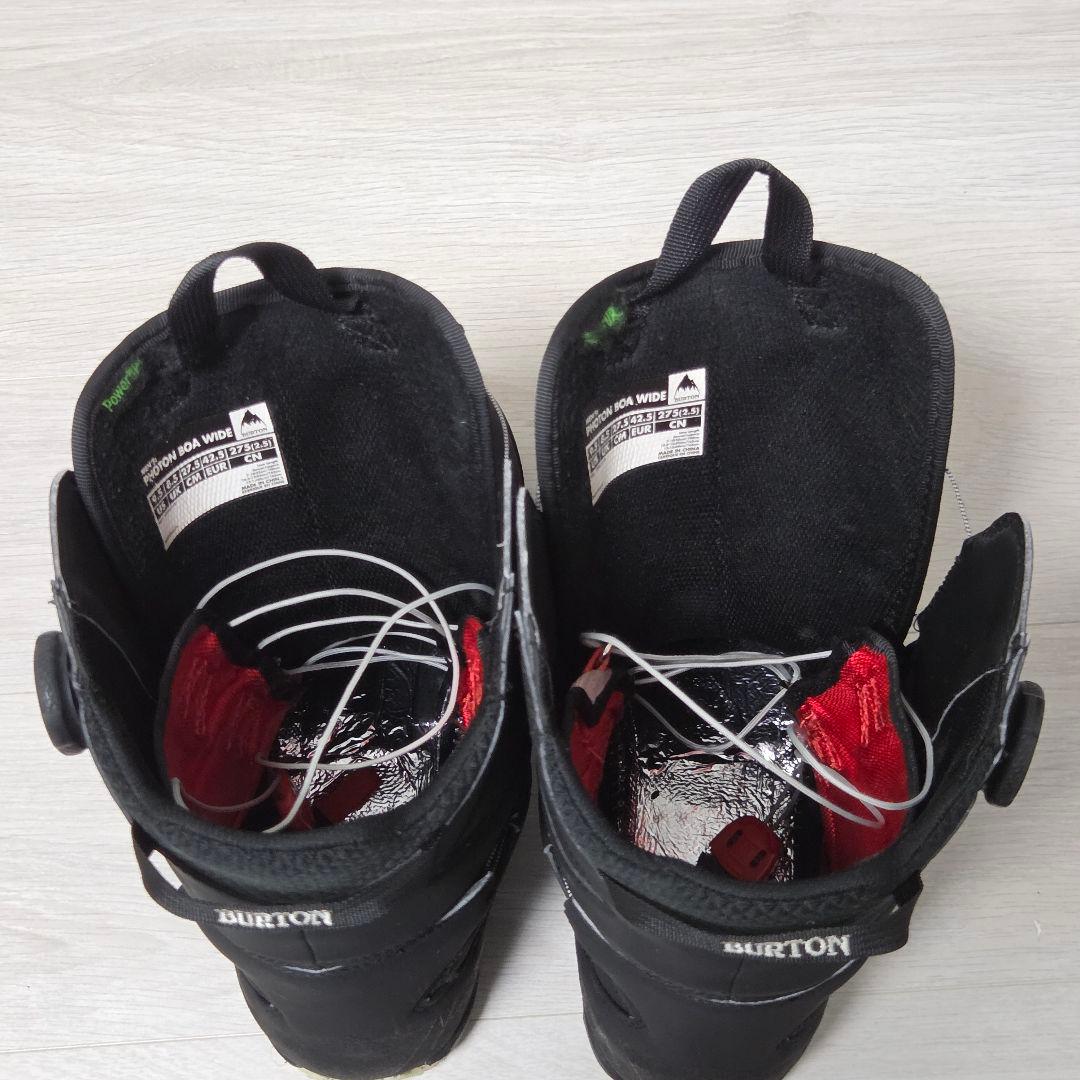 【美品】BURTON PHOTON BOA WIDE 27.5cm