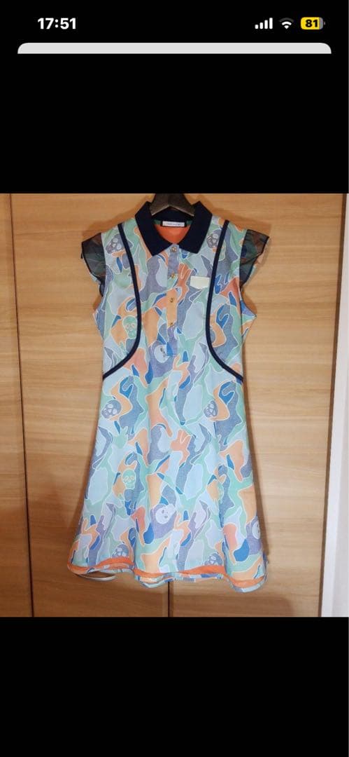 MARK&LONA マークアンドロナ　新オシャレデザインワンピース　新品未使用