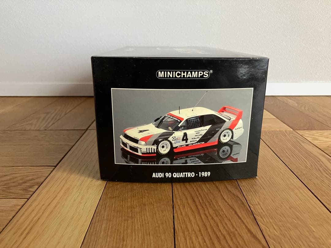 未開封 1/18 MINICHAMPS アウディ 90 クアトロ 1989 #4