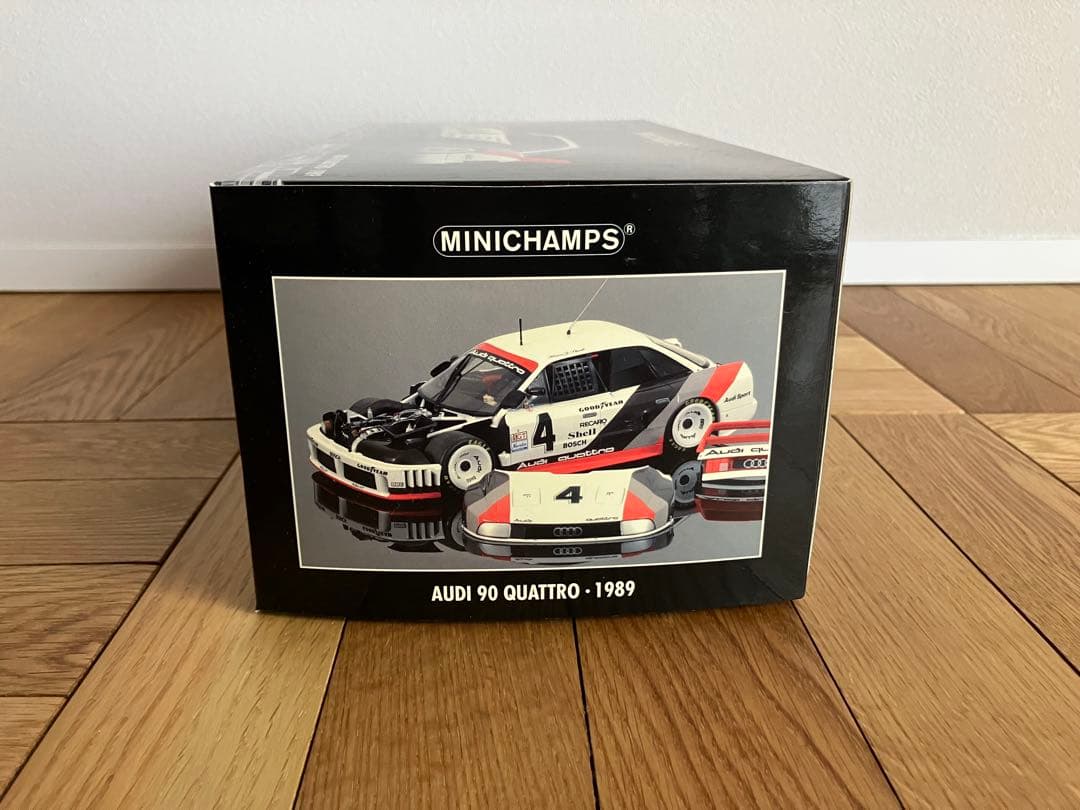 未開封 1/18 MINICHAMPS アウディ 90 クアトロ 1989 #4