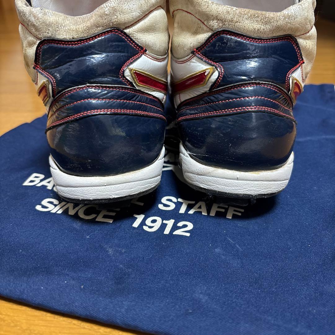 ミズノMIZUNO野球スパイク、オーダースパイク、ベルクロ、ミドル、26㎝