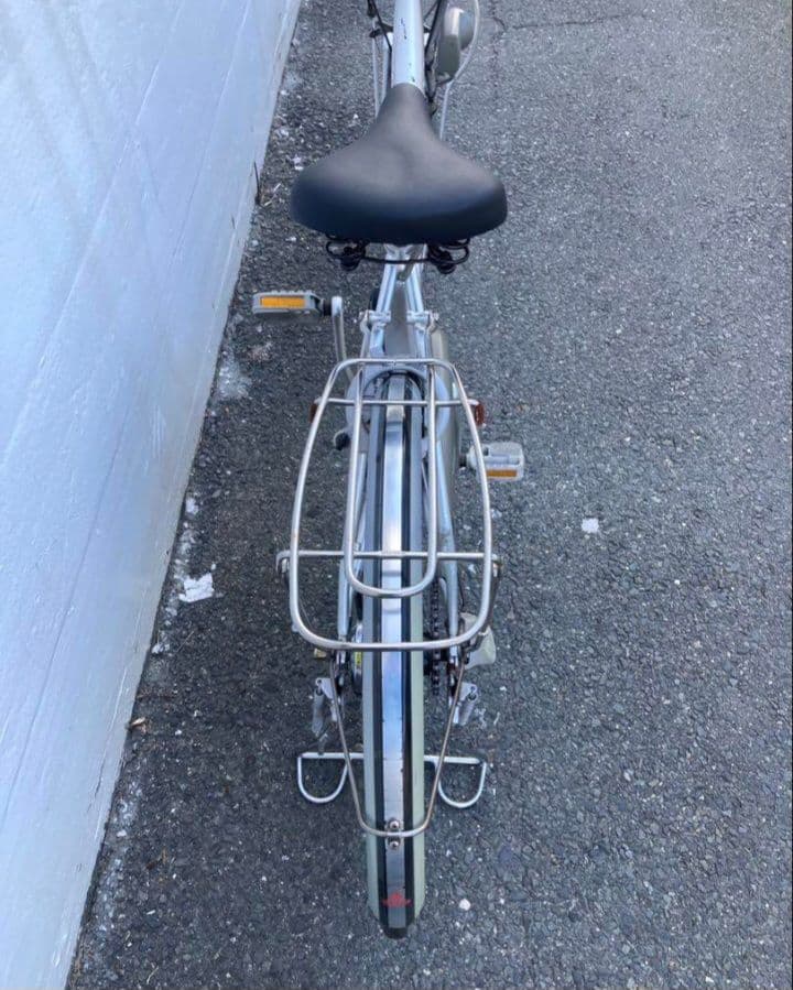 電動自転車 前カゴ付き　引き取り限定