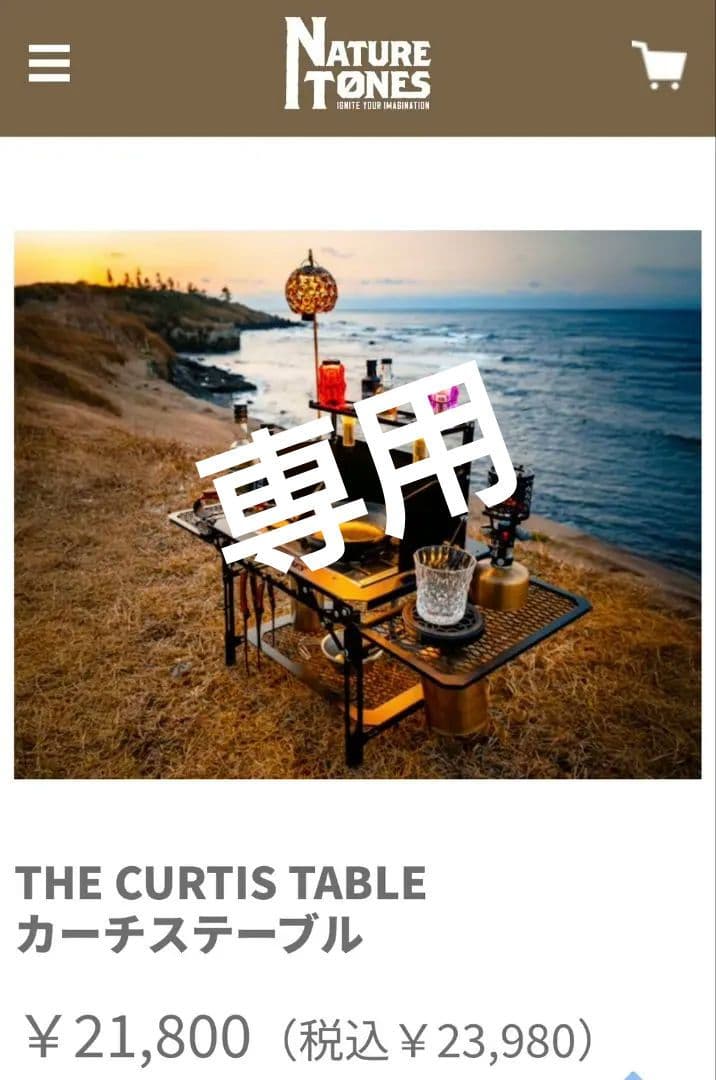 THE CURTIS TABLE カーチステーブル
