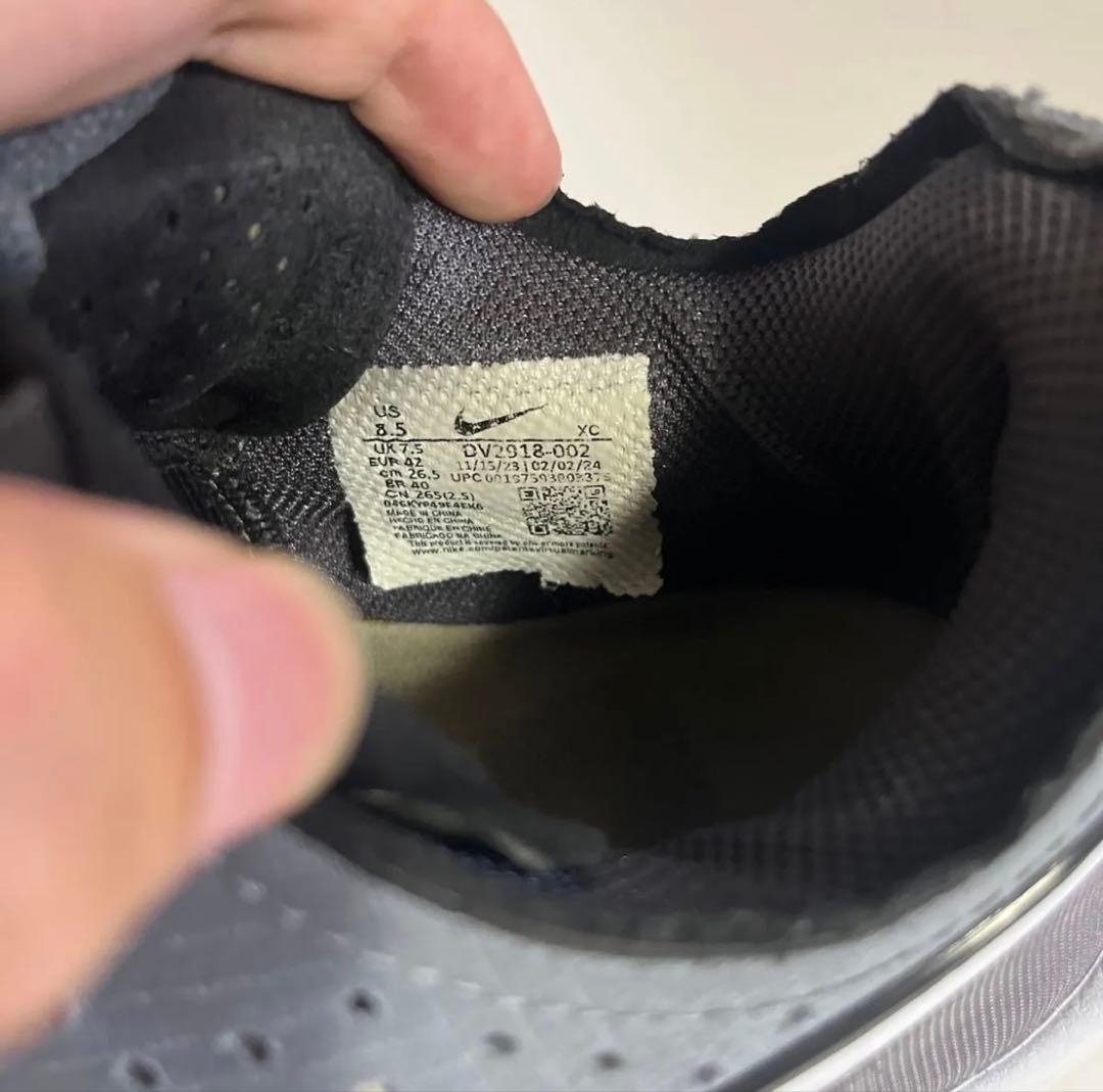 ナイキ NIKE G.T. CUT 3 グレー 26.5cm
