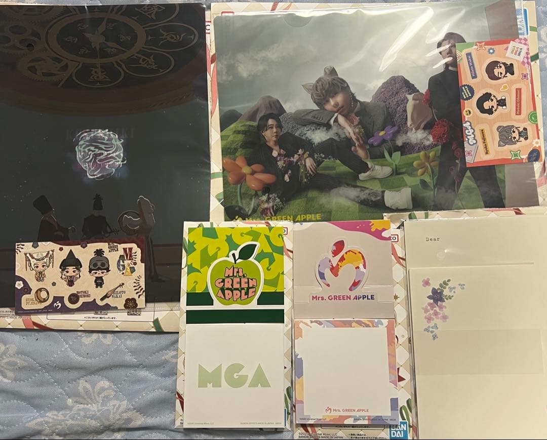 一番くじ Mrs. GREEN APPLE B賞 C賞 D賞 ラストワン賞セット