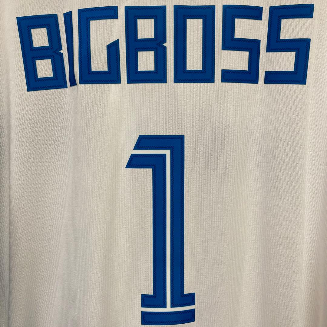 日本ハムファイターズ ユニフォーム BIGBOSS #1 ホームユニフォーム