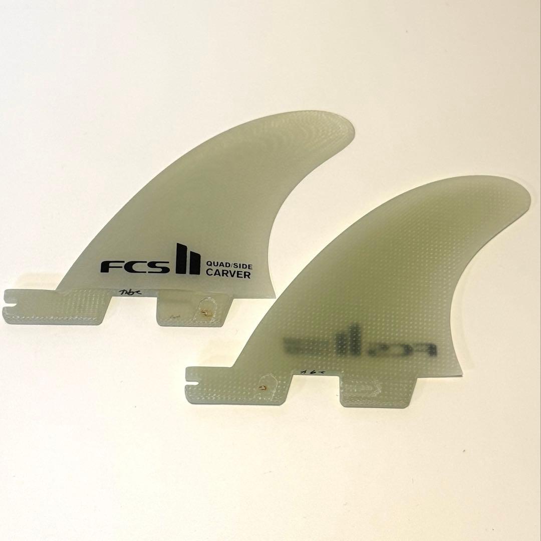 美品　FCS II CARVER SIDE BYTE FIN SET Sサイズ