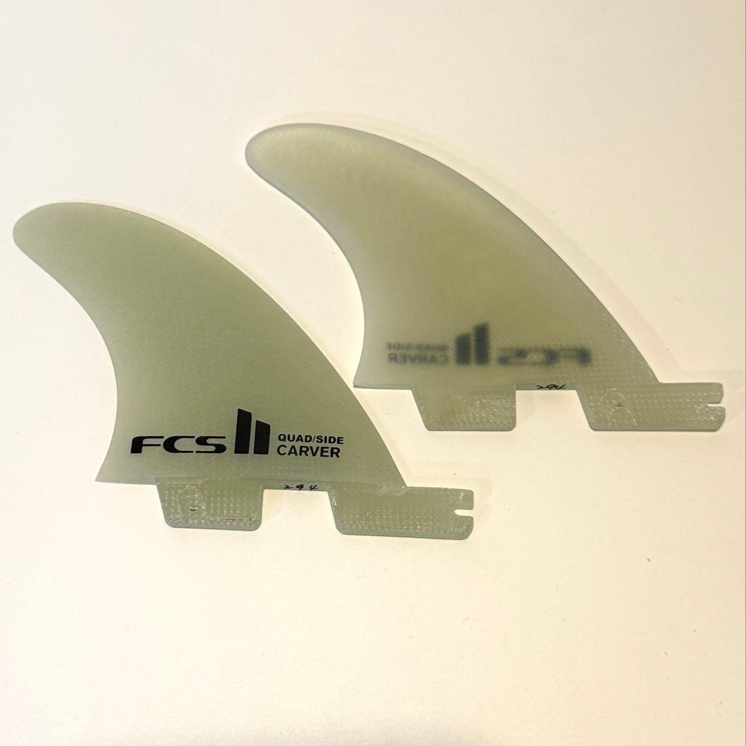 美品　FCS II CARVER SIDE BYTE FIN SET Sサイズ