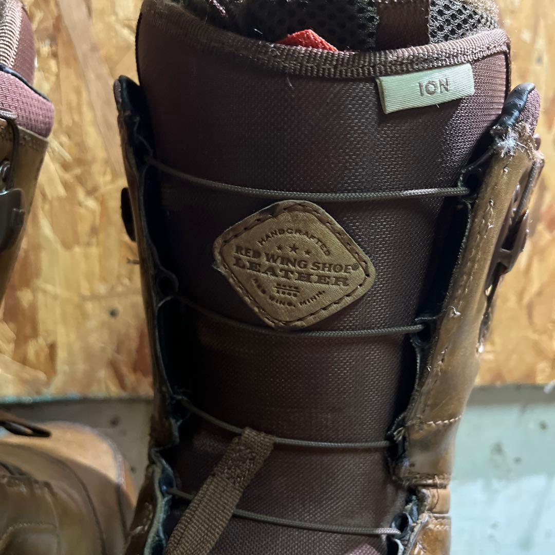 スノーボード BURTON ION LEATHER 26.5 RED WING