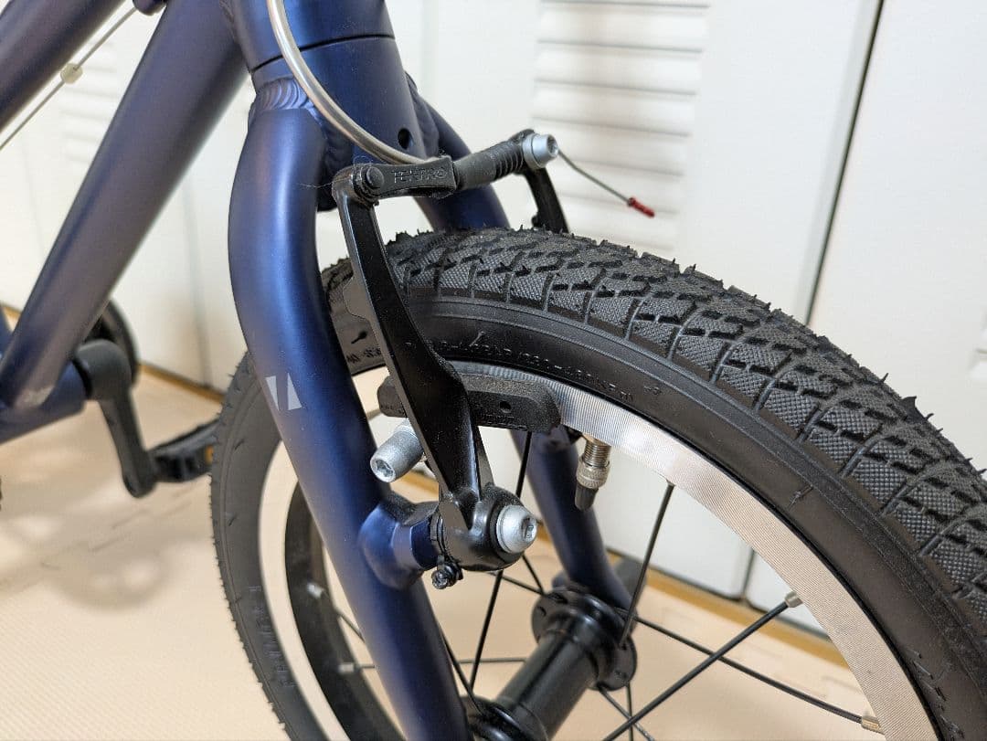 【ほぼ新品】RITEWAY ZIT14インチ ネイビー 補助輪付き