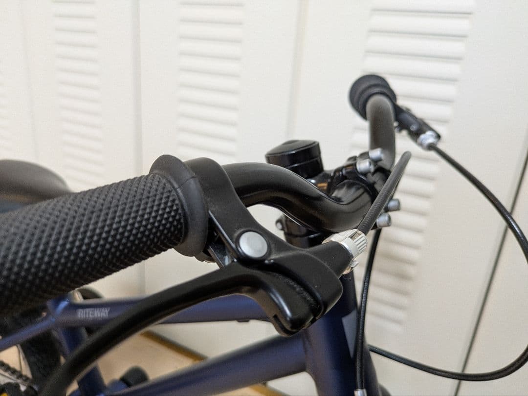 【ほぼ新品】RITEWAY ZIT14インチ ネイビー 補助輪付き