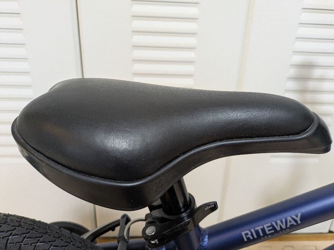 【ほぼ新品】RITEWAY ZIT14インチ ネイビー 補助輪付き