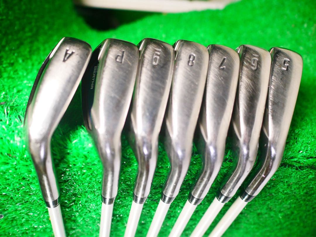 Callaway Big Bertha アイアンセット 7本 フレックスSR