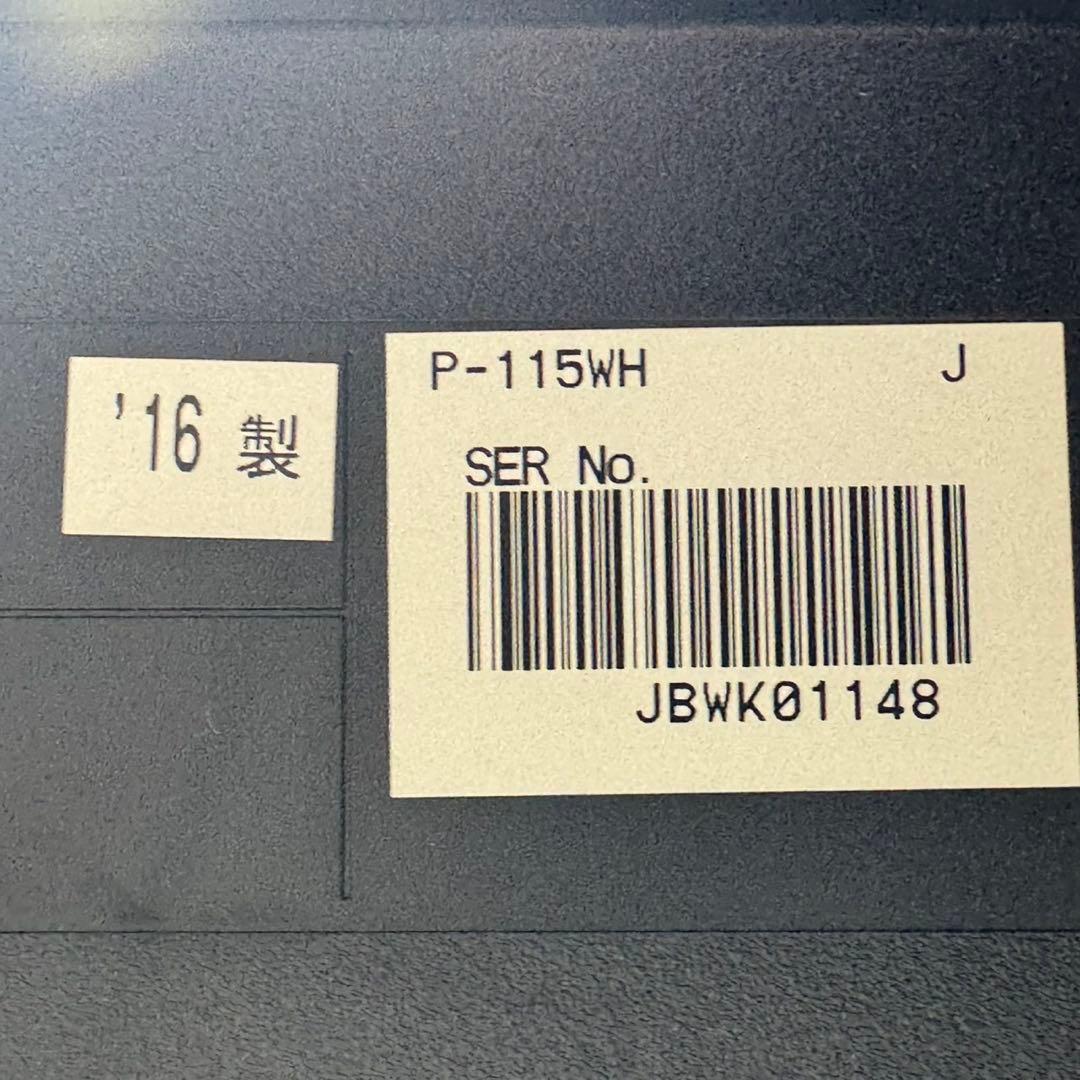 YAMAHA 電子ピアノ P-115 2016年 スタンドセット d5351