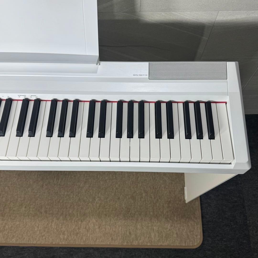 YAMAHA 電子ピアノ P-115 2016年 スタンドセット d5351