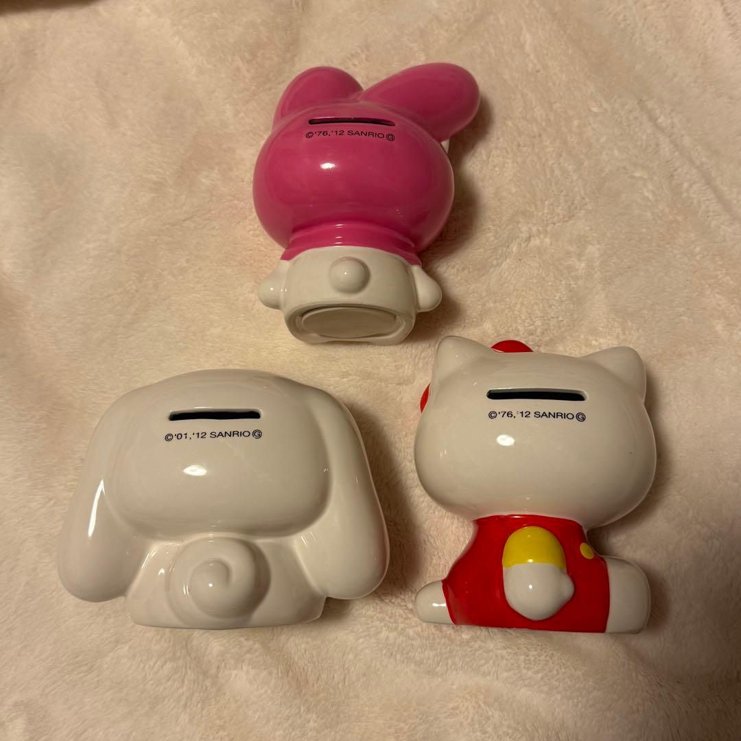 サンリオ sanrio マイメロディ ハローキティ シナモロール 貯金箱