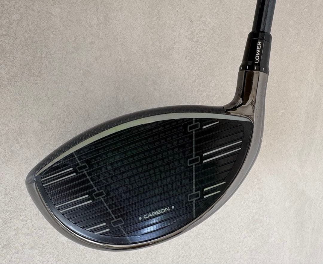 保証書付　Qi35 MAX ドライバー9.0度 TM50S純正シャフト付き