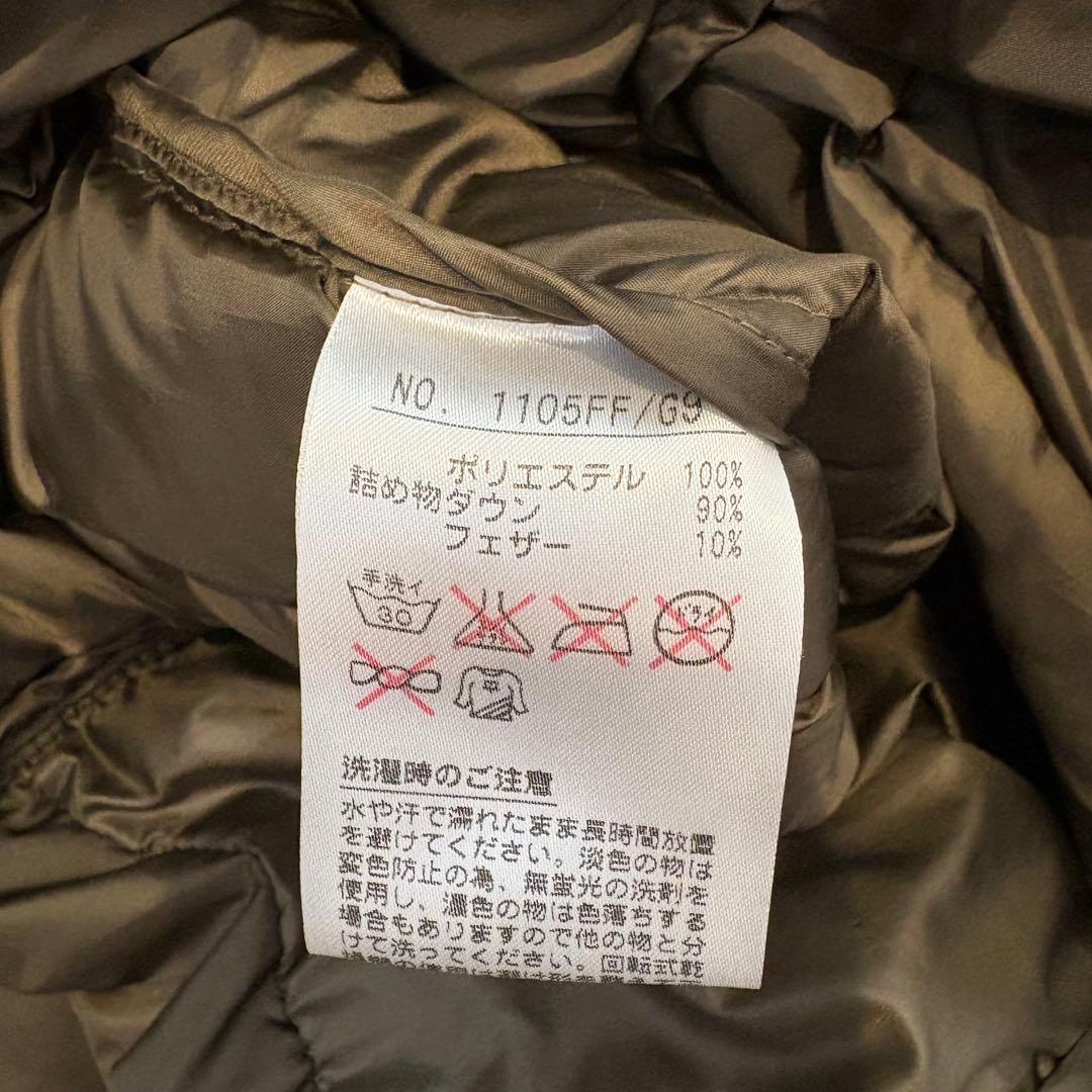 and per se アンパスィ ダウンジャケット 軽量 ブラウン Mサイズ