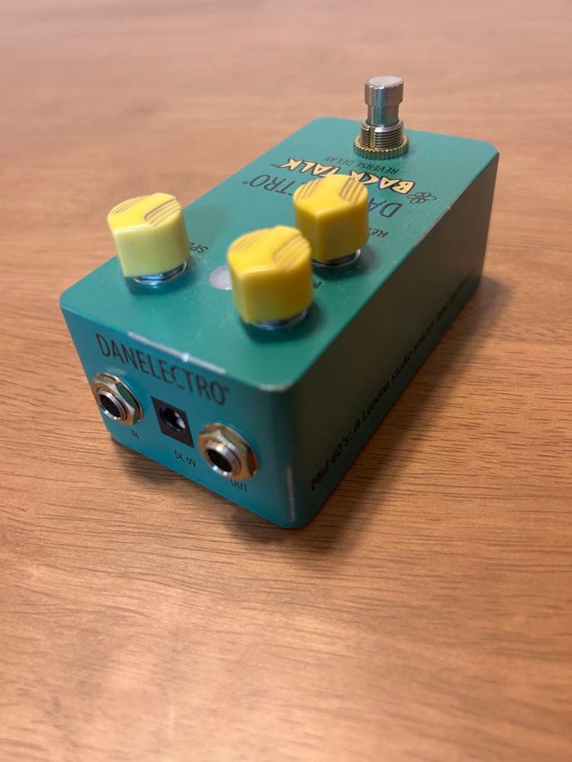 DANELECTRO BACK TALK エコー・ディレイペダル