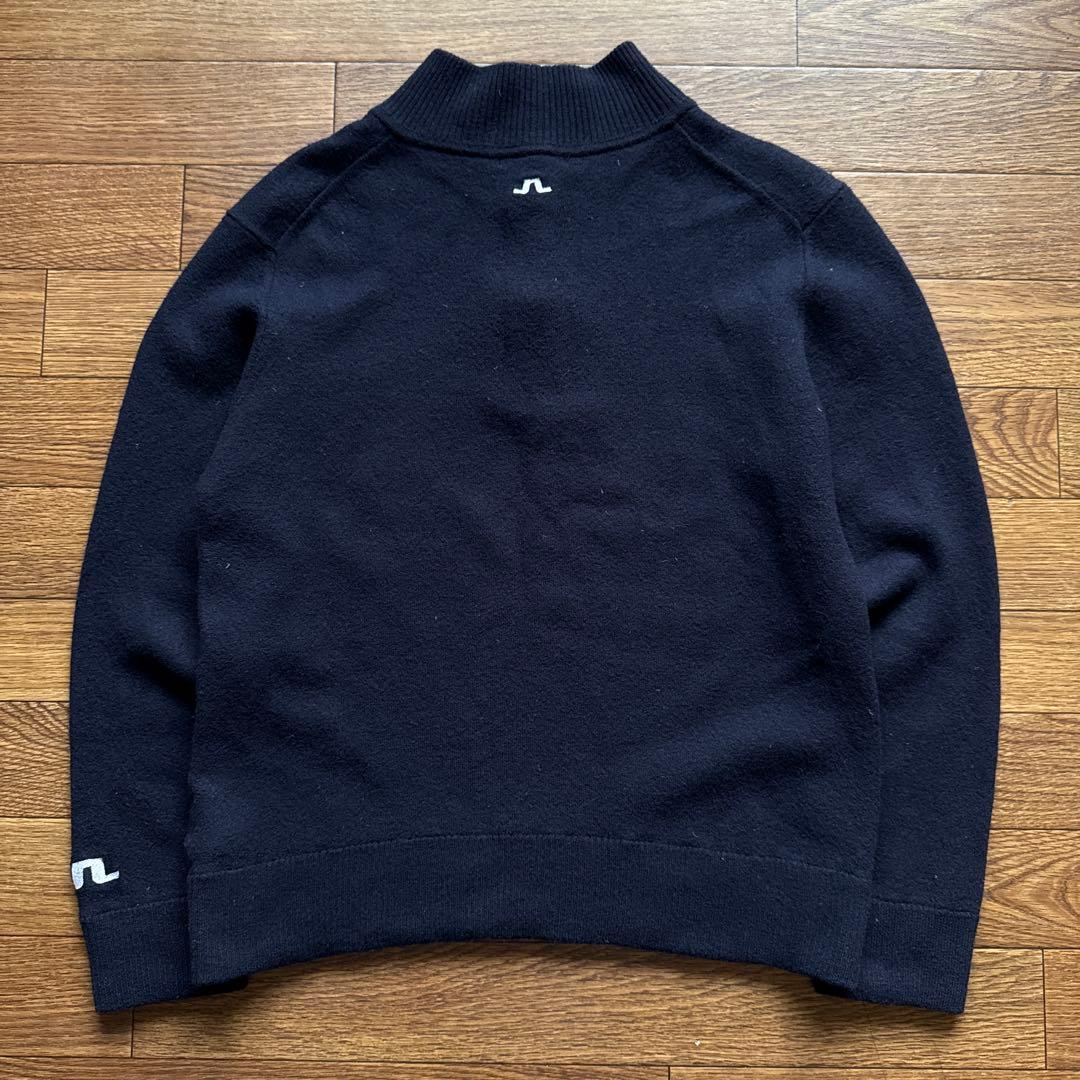 J.LINDEBERG ジェイリンドバーグ　ハーフジップニット　メリノウール