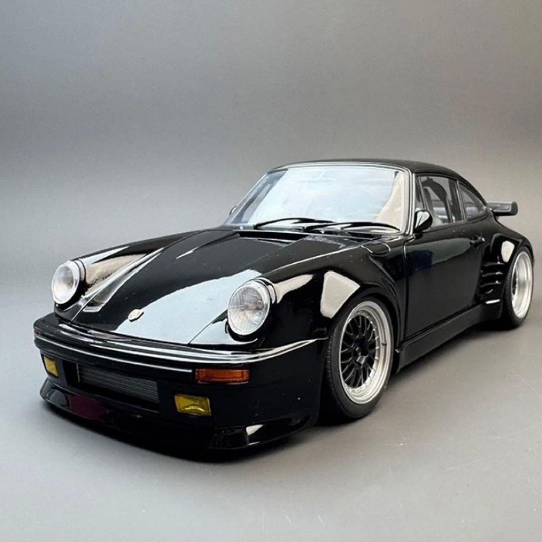 ポルシェ オートアート 1:18スケール 930ターボ ブラックバード
