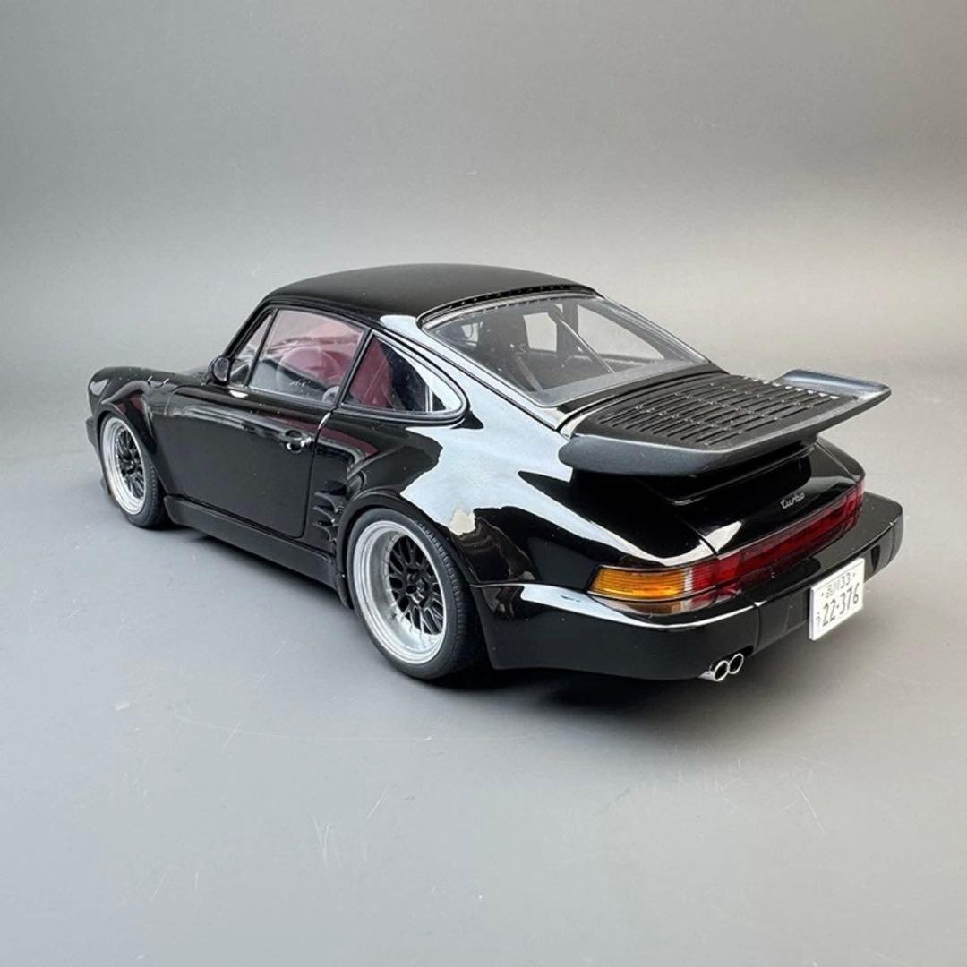 ポルシェ オートアート 1:18スケール 930ターボ ブラックバード