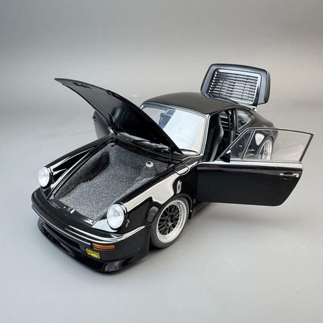 ポルシェ オートアート 1:18スケール 930ターボ ブラックバード