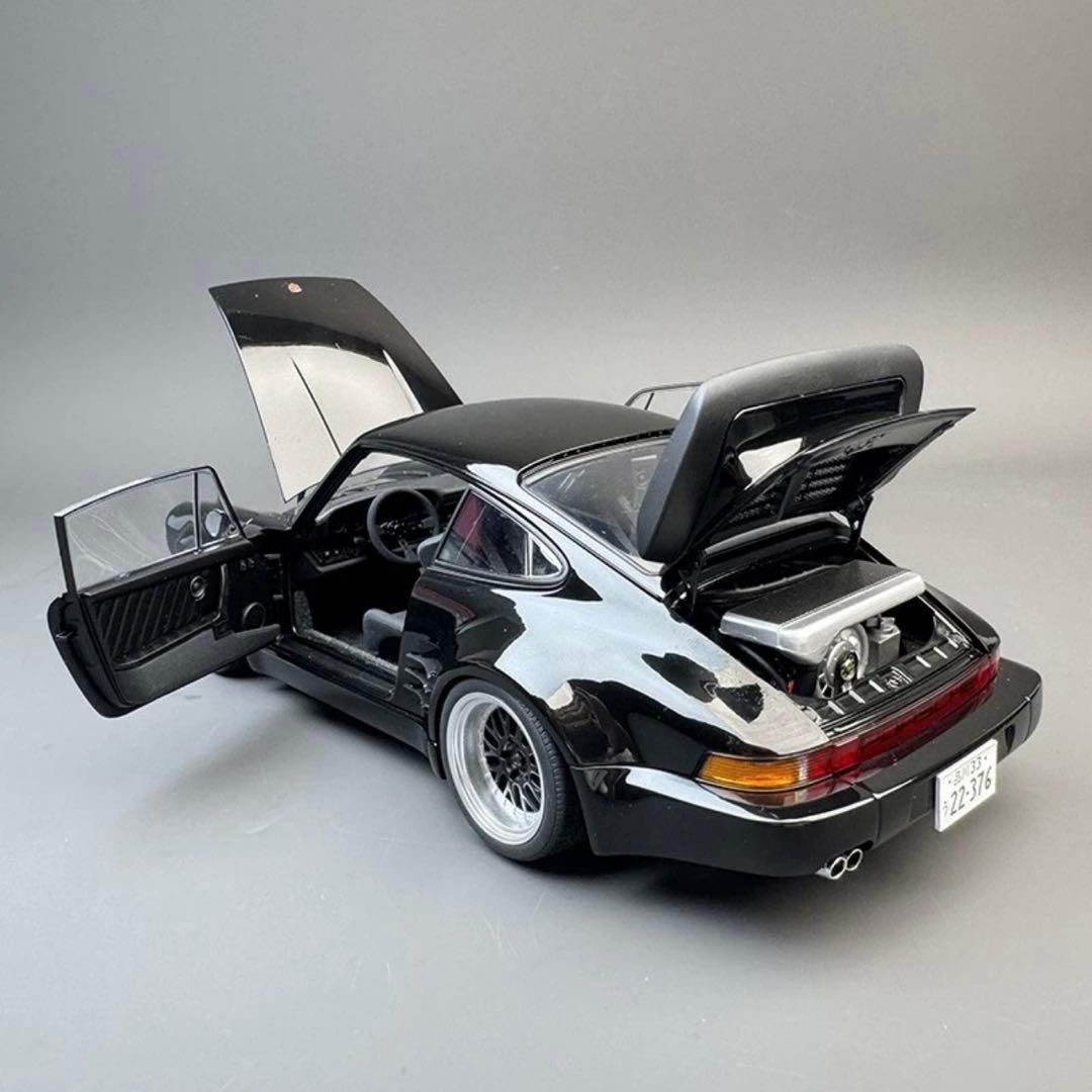 ポルシェ オートアート 1:18スケール 930ターボ ブラックバード