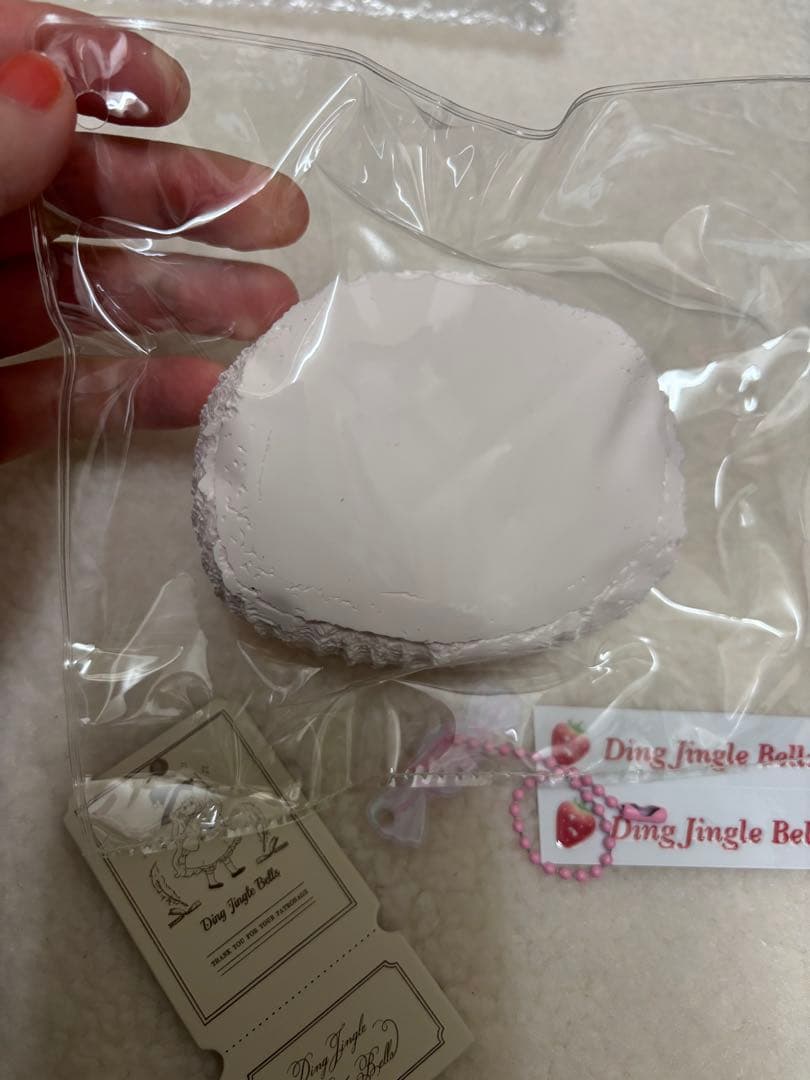 s*e様 ding jingle bells いちごケーキ　醇泥　海外スクイーズ