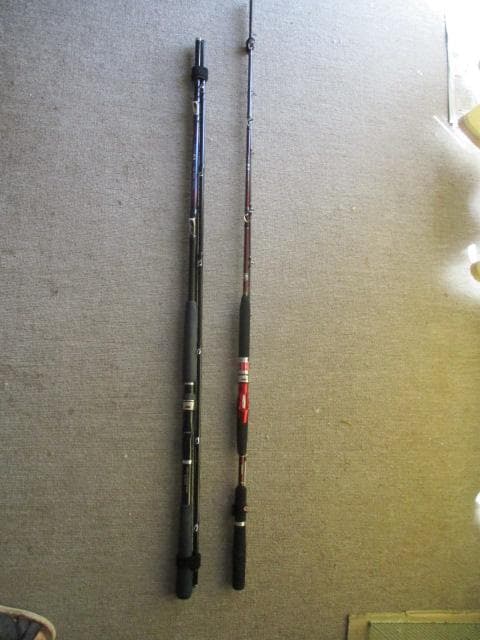 Shimano 海春 50-270、50-360、船用ロッド２本セット