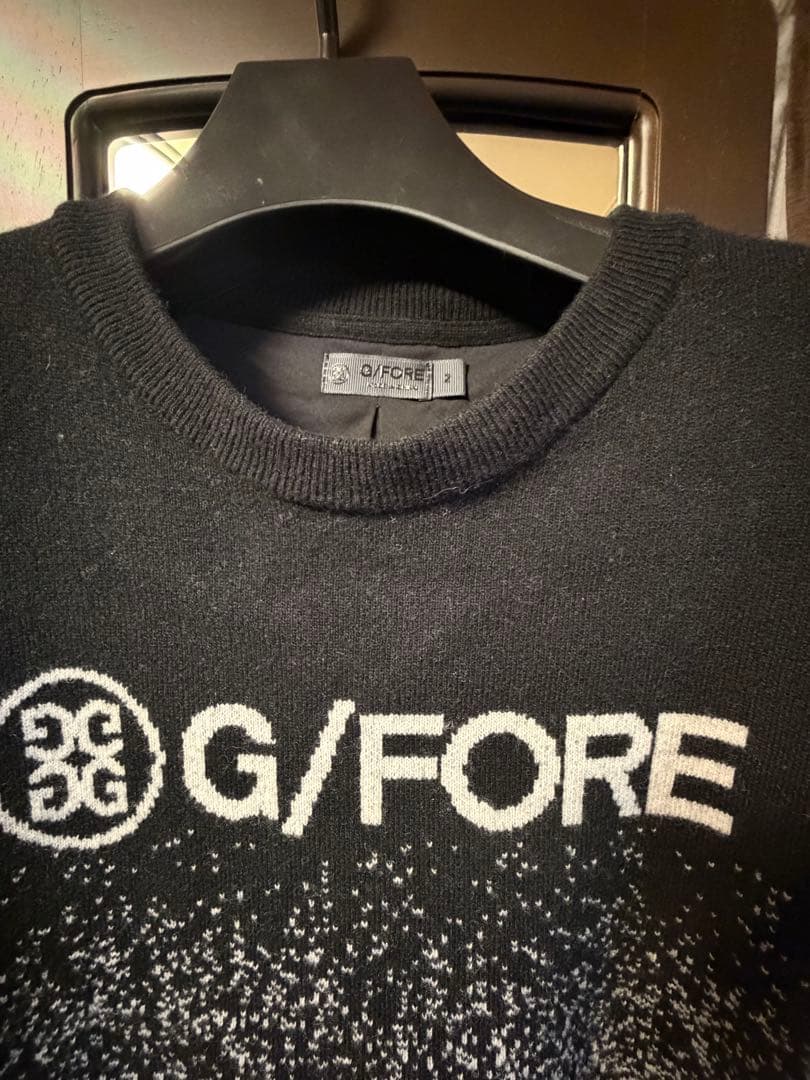 G/FORE メンズ裏地付きグラデーションセーター 【美品】