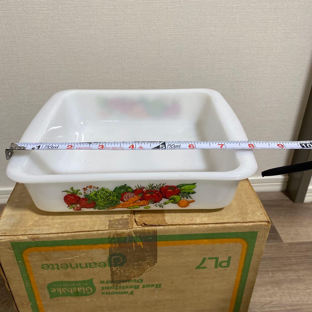 グラスベイク　glasbake アンティーク