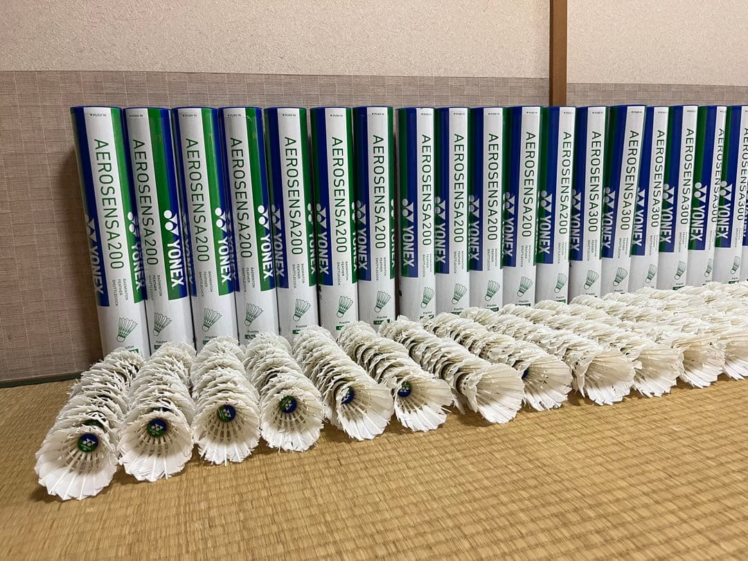 バドミントン中古シャトル360個