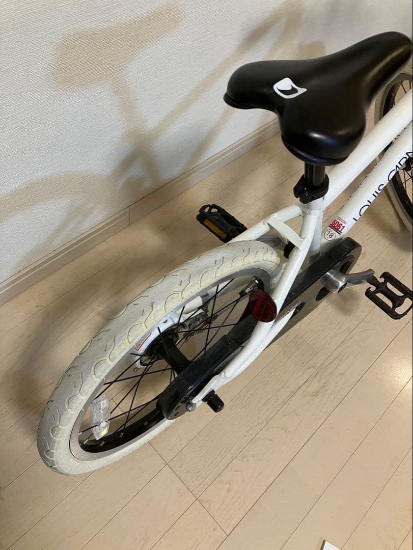 ルイガノ　子供用自転車 18インチ　白色