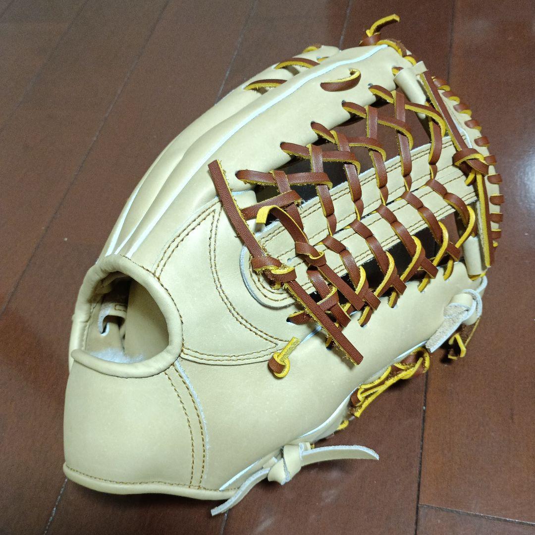奈良の職人様　スペシャルオーダー　硬式グローブ外野手用　半額より