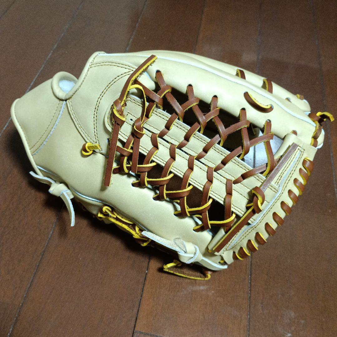 奈良の職人様　スペシャルオーダー　硬式グローブ外野手用　半額より
