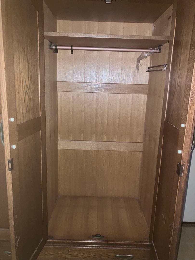 婚礼家具　ヴィンテージ　洋服箪笥　タンス