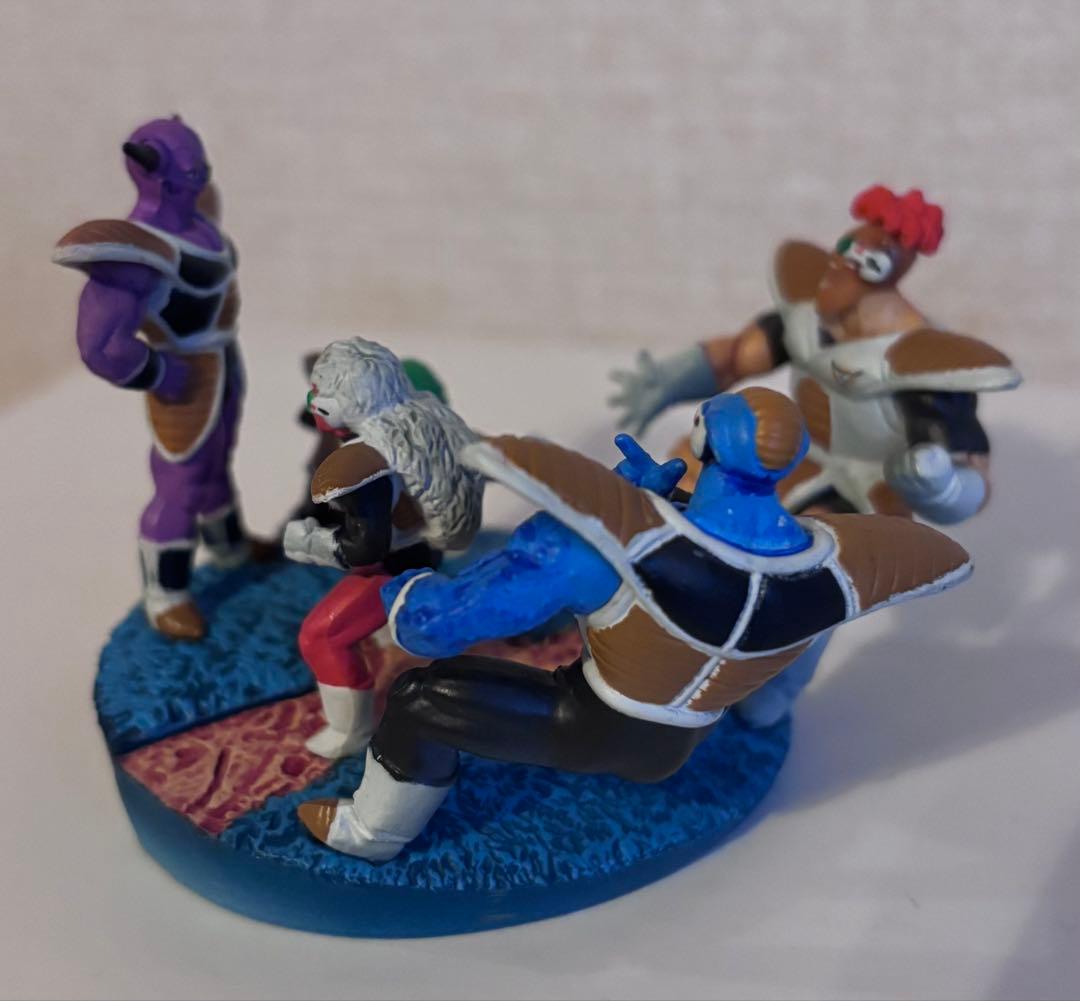 【ドラカプ】ギニュー特戦隊じゃんけんシーン ボーナスパーツ完成品(おまけ付き)