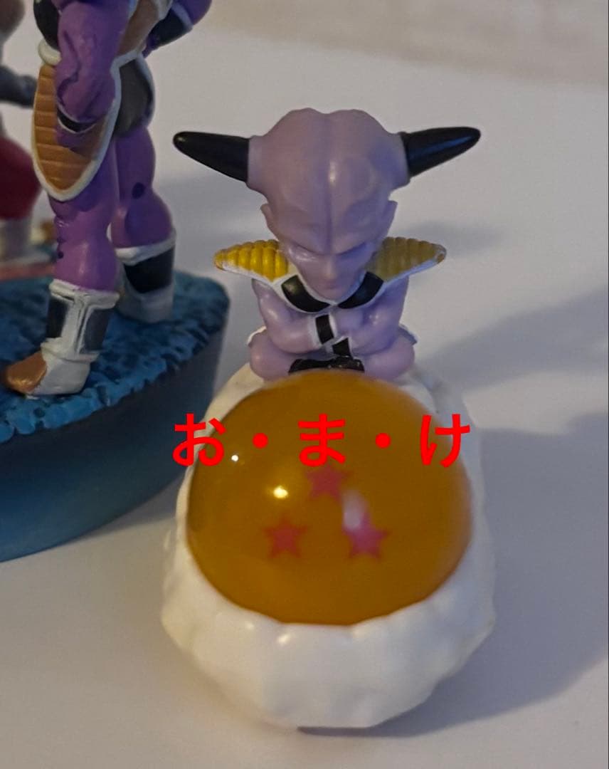 【ドラカプ】ギニュー特戦隊じゃんけんシーン ボーナスパーツ完成品(おまけ付き)