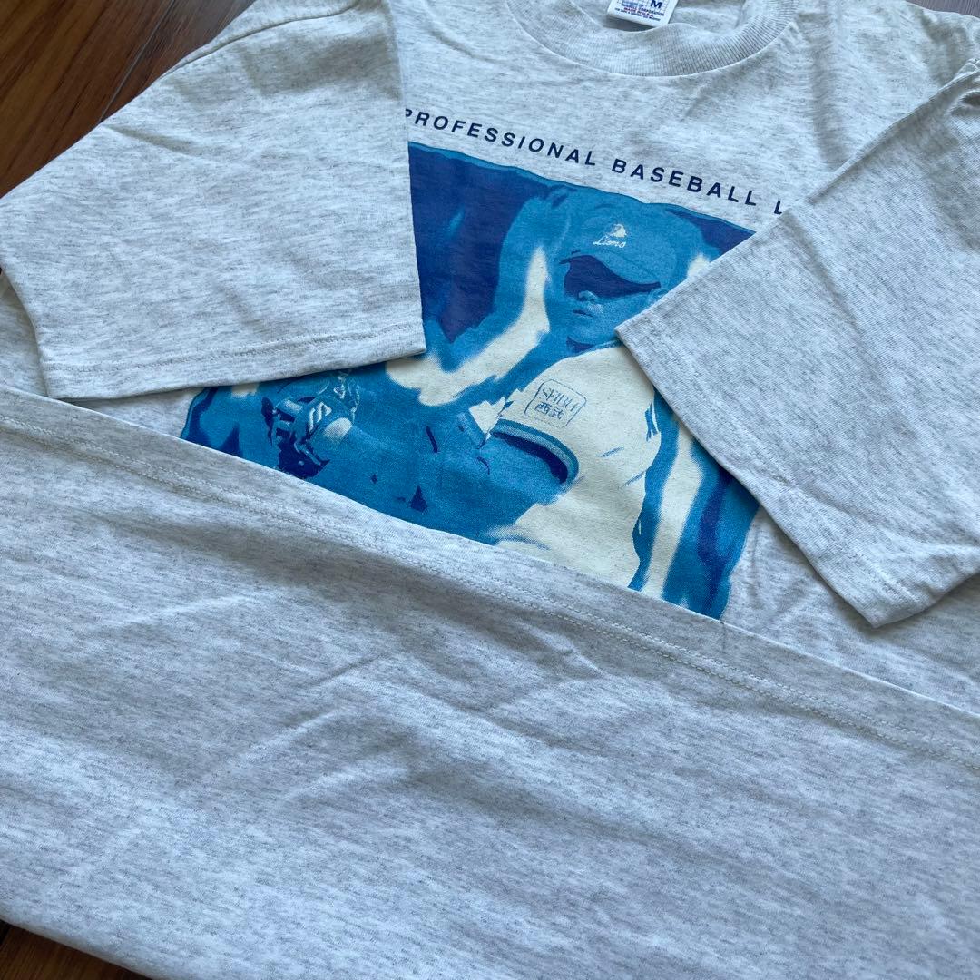 90s 00s 西武ライオンズ 松坂大輔 Tシャツ グレー M ほぼデッド